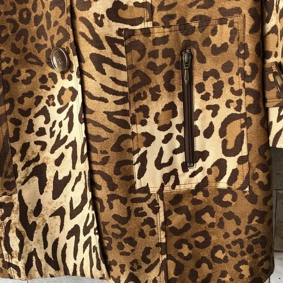 Leopard Print Spring Jacket - Picture 6 of 12